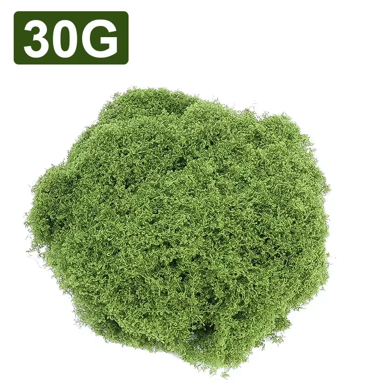 Plantes vertes artificielles de paysage, 300-30g, Mini vie éternelle, mousse, fausse herbe, jardin, 