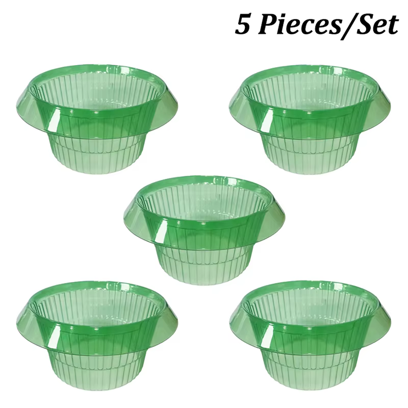 Anneaux de Protection des limaces pour plantes, jardinière verte, Pot de fleur, escargot, légumes, c