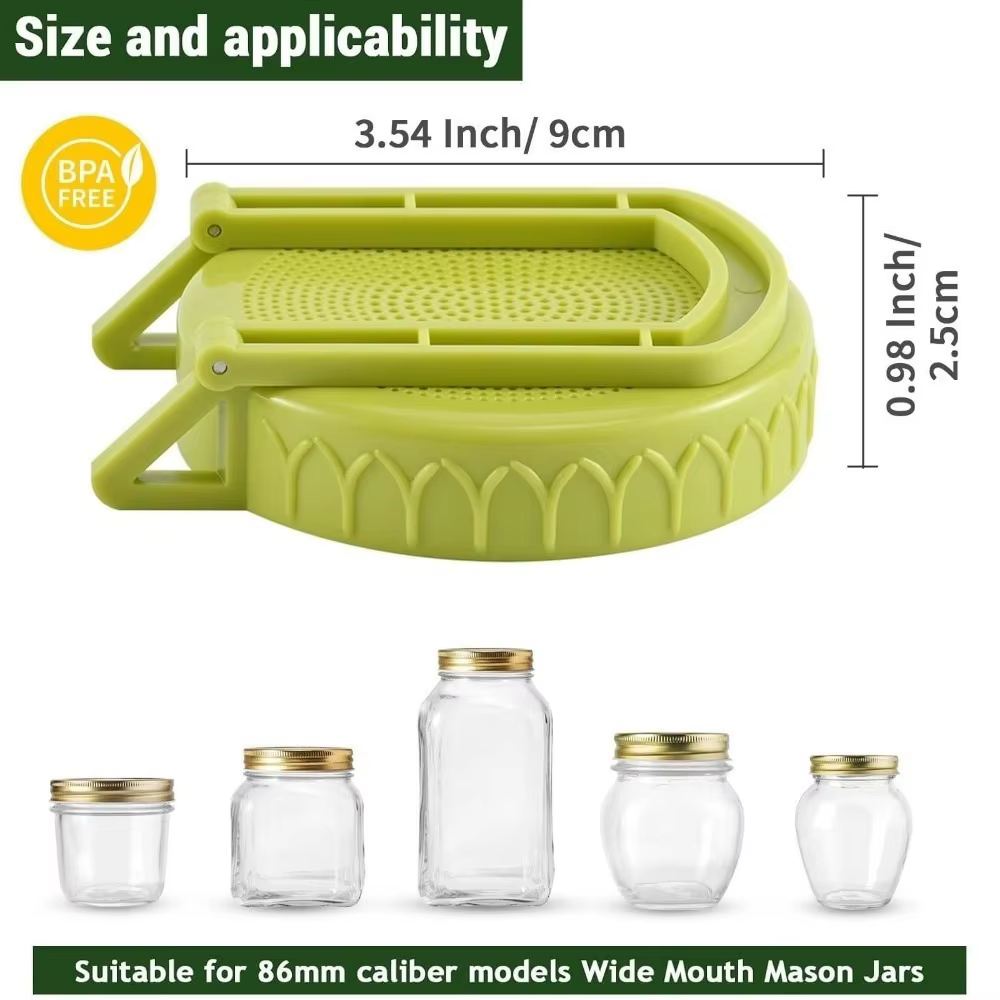 Nouveau avec support couvercles de germination en plastique facile Germination des graines Kit fabri