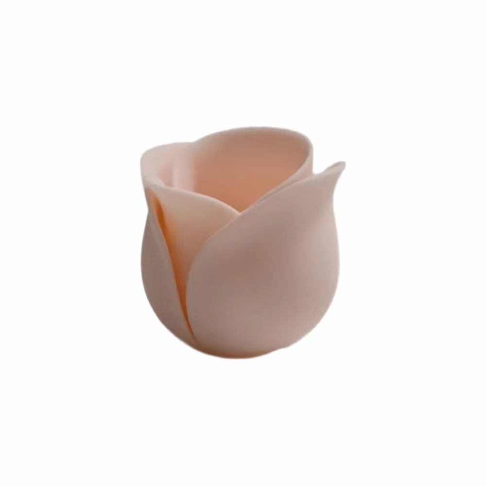 Ornement de bureau, mini pots en plastique en forme de rose, jolis pots décoratifs pour plantes succ