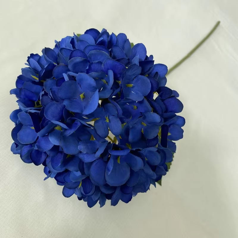 Macrophylla d'hortensia simulé unique, décoration de mariage à faire soi-même, accessoires de photog