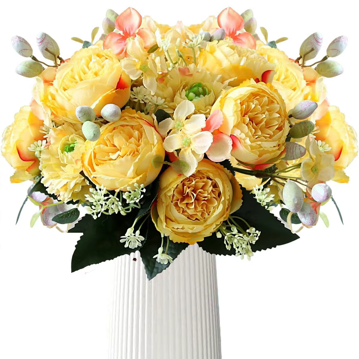 Fleurs Artificielles en Soie Rose Vénus pour Festival, Maison, Chambre, Vase, Jardin, Mariage, Décor