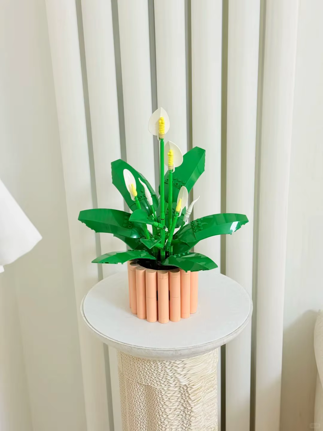 Nouvelle série de 474 pièces de décorations florales 2026 : Modèle de blocs de construction Lys de l