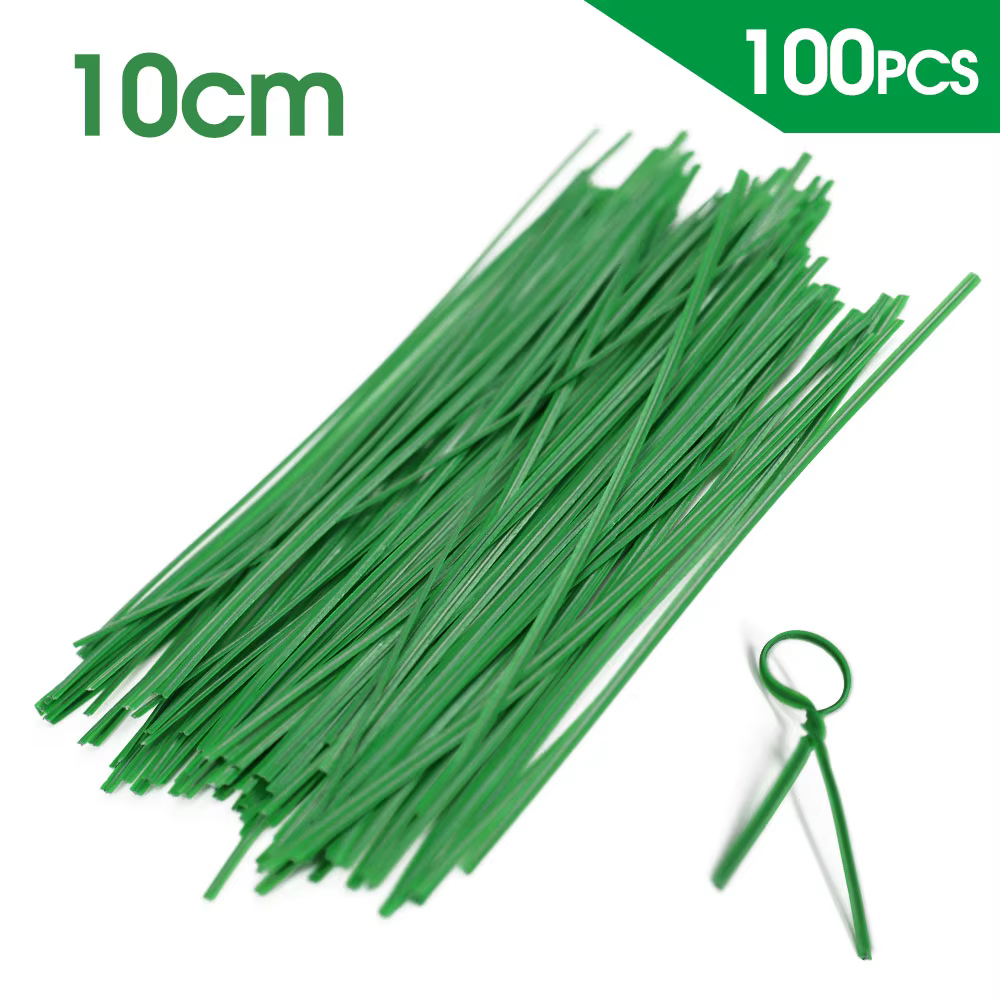 Plante grimpante de vigne verte, 100 pièces, supports pour fleurs, concombre, raisin, rotin