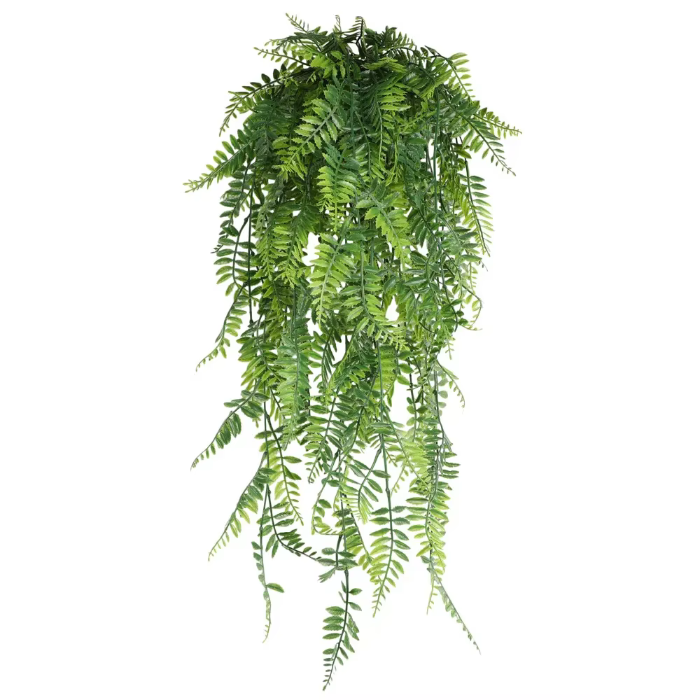 Feuilles de fougère persane 90cm, vignes, décoration de salle de maison, plante artificielle suspend