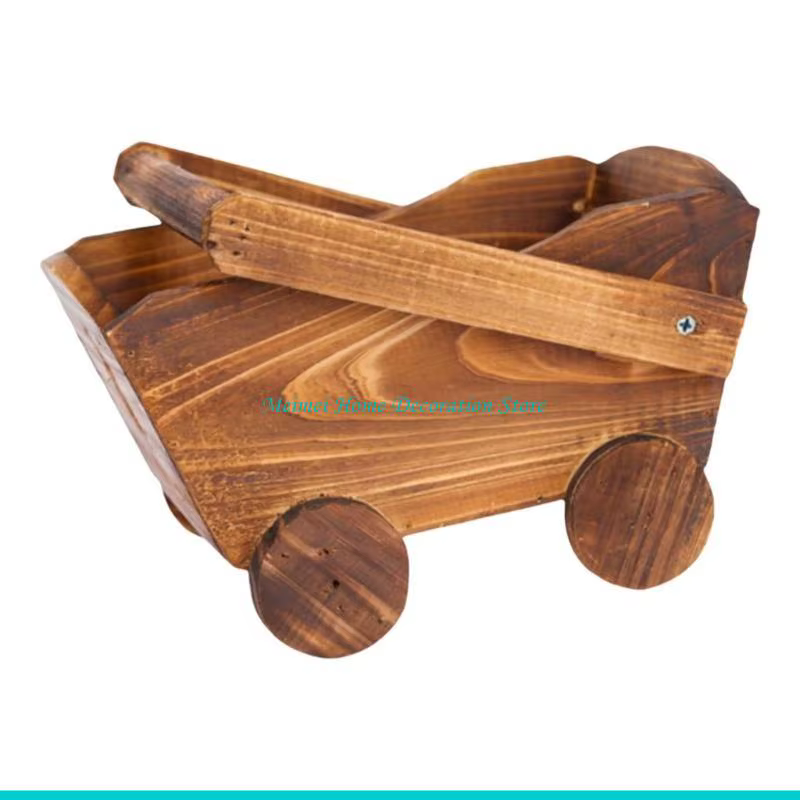 H7BF – Pot fleurs en bois multi-usage, support pour plantes, pour diverses plantations cultures plan
