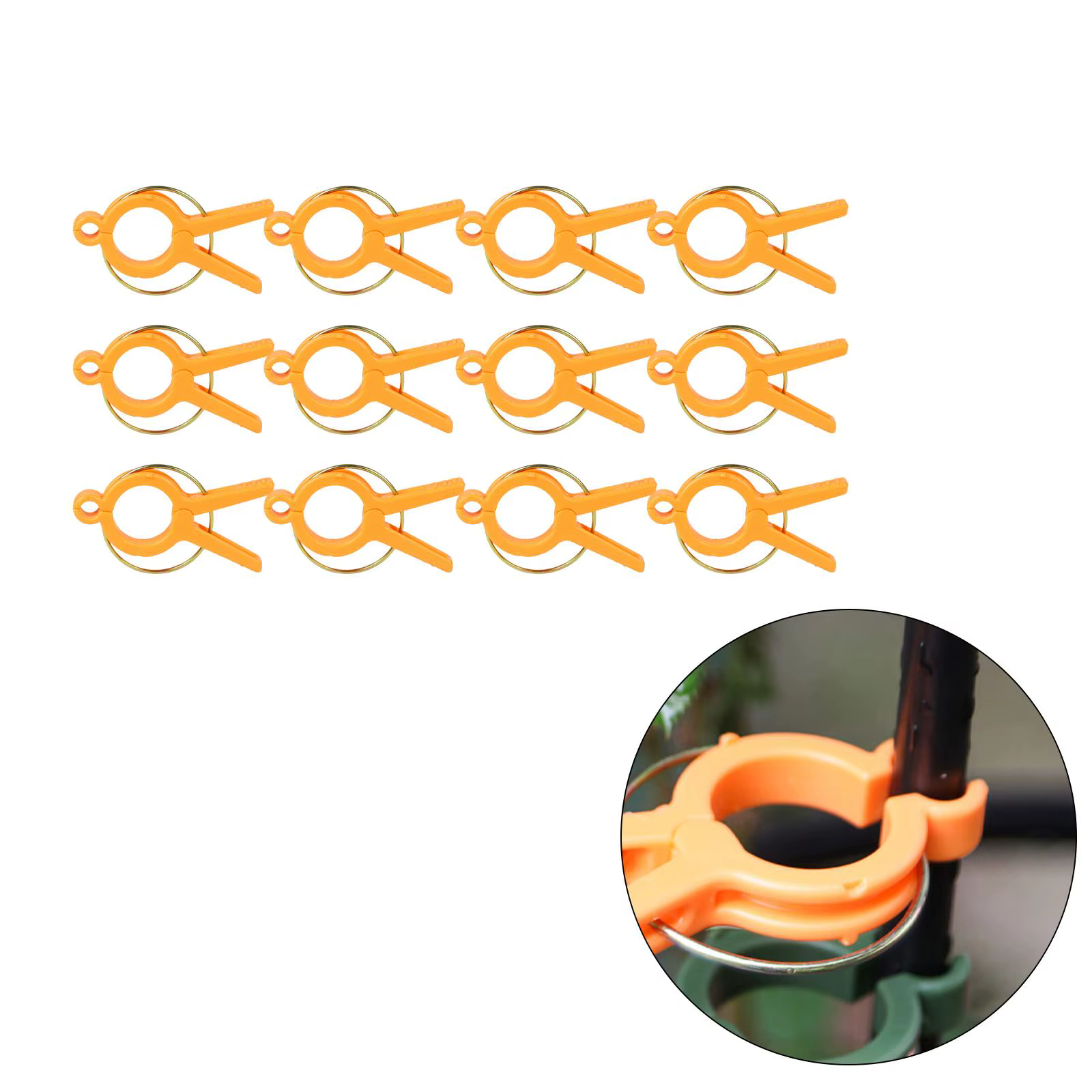 Clips de Soutien pour Plantes, Clips pour Fleurs et Lianes, Clips pour Tomates, Clips de Greffage po