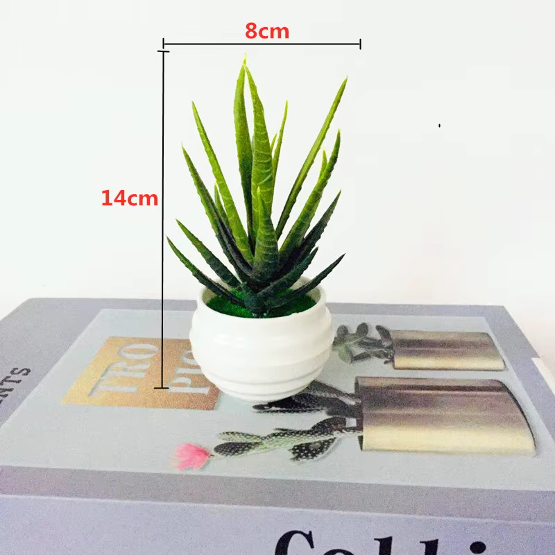 Plantes artificielles bonsaï, fausses fleurs, ornements en Pot pour Table, maison, chambre d'hôtel, 