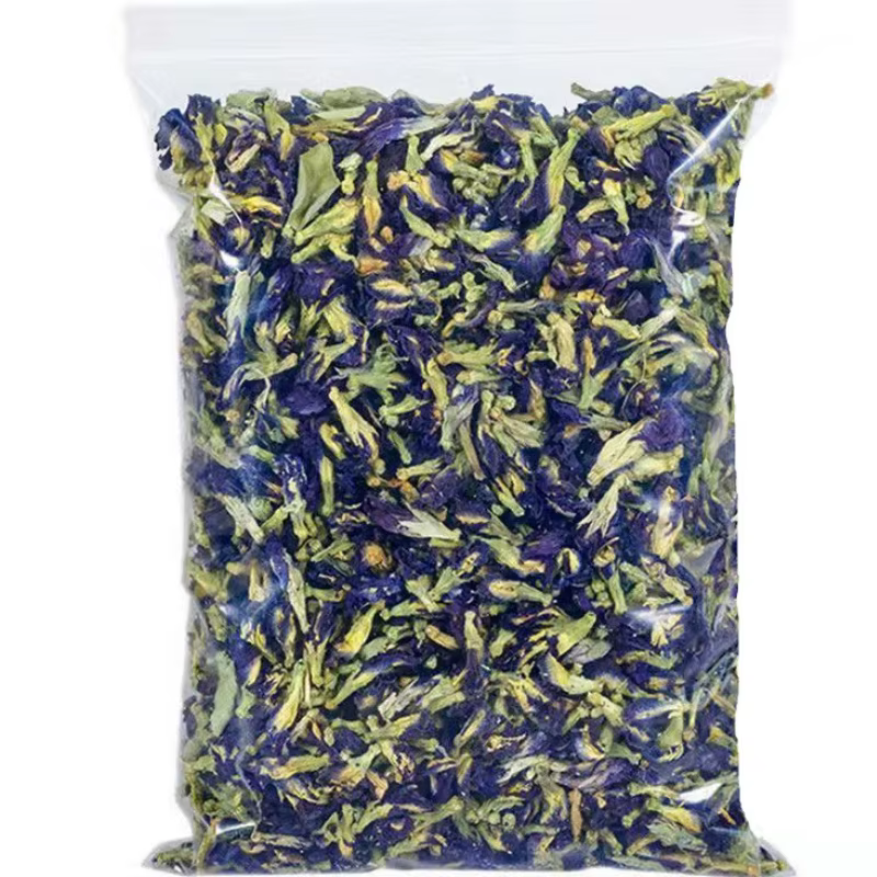 Poudre d'orchidée papillon naturelle (fleur de pois papillon) 100g-200g - Pigment bleu de qualité al