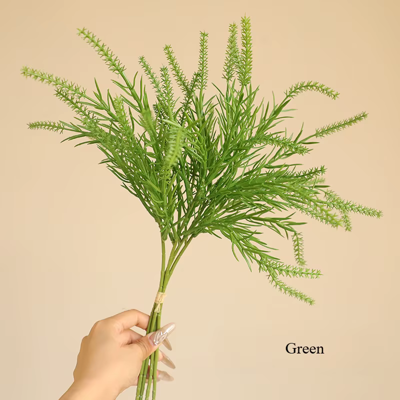 Herbe de roseau artificielle 16 pouces, fausse plante décorative de Style nordique pour scène de mar