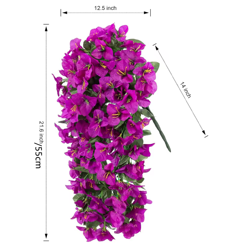 Guirlande artificielle de bougainvilliers pour mariage, décoration de table, de maison, de fête, de 