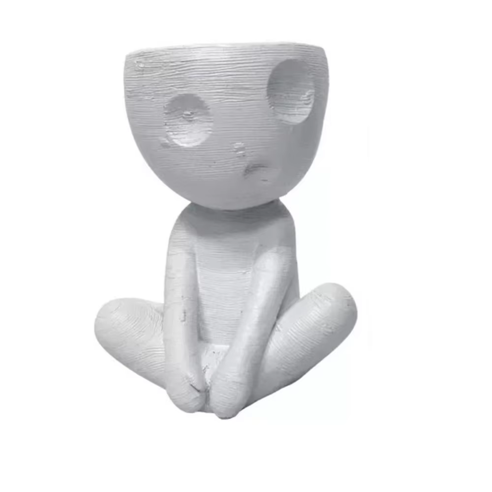 Ustensiles pour plantes hydroponiques, Pot de fleur minimaliste, Vase abstrait créatif, artisanat mi