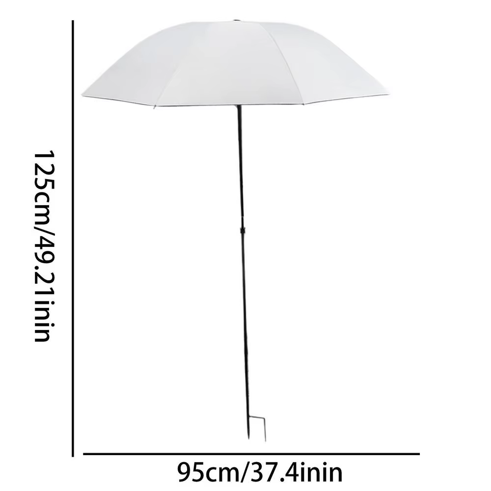 Parasol pour plantes avec piquet métallique, toile pare-soleil résistante aux intempéries, protectio