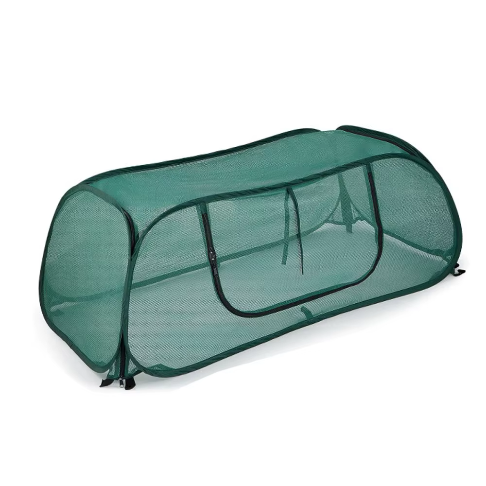 Couverture de protection pour plantes en maille PVC transparente, imperméable, respirante et isolant