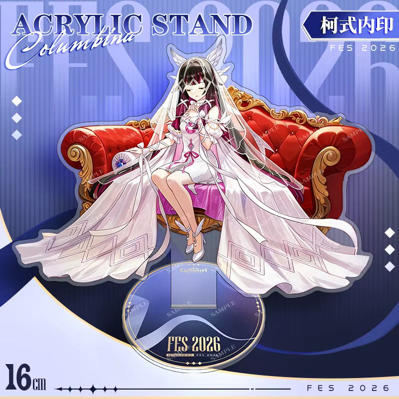 Jeu HoYo Yuanshen Impacting Nod-Krai Arlecchino Wanderer acrylique Standee Aino Lauma Flins accessoi