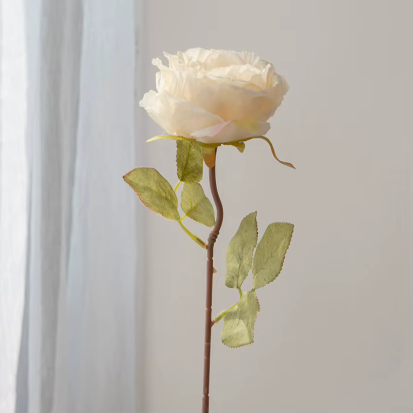 Artificialflower Caramel Rose Haute Qualité Jardin Cour De Mariage Mariée Bouquet Couronne Maison Ta