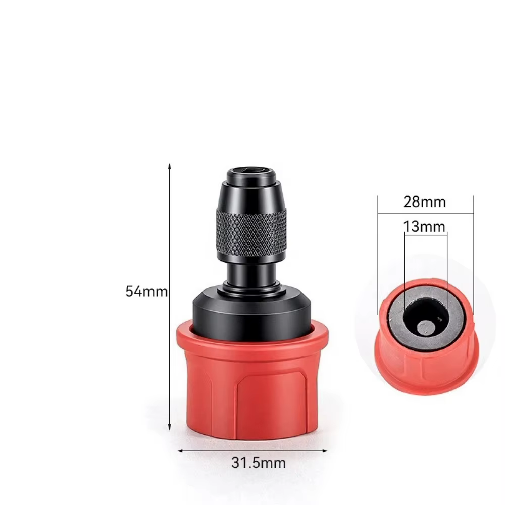 Accessoire de conversion de mandrin de perceuse à dégagement rapide, compatible avec les embouts hex
