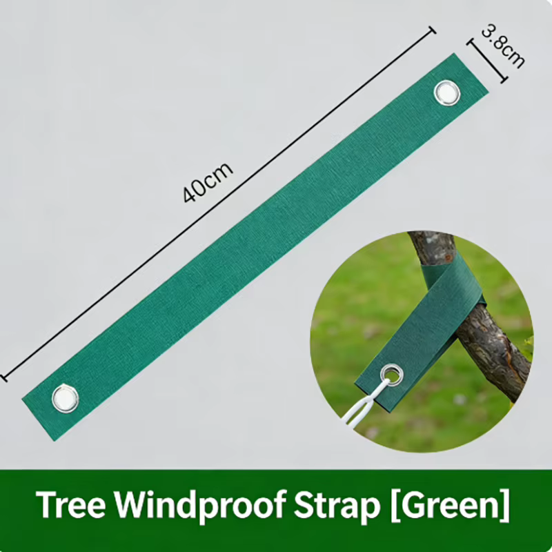 Sangle de fixation pour plantes de 40 cm, résistante aux ouragans, réutilisable, pour jeunes plants 