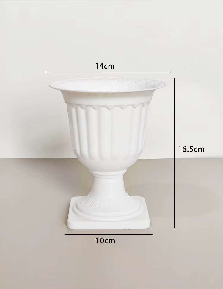 Pot à succulentes en plastique, mini-jardinière minimaliste nordique pour bureau, récipient à fleurs