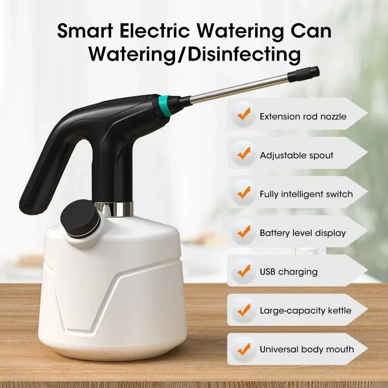 Bouteille de pulvérisation électrique pour plantes, 2l, brumisateur d'arrosage automatique, pulvéris