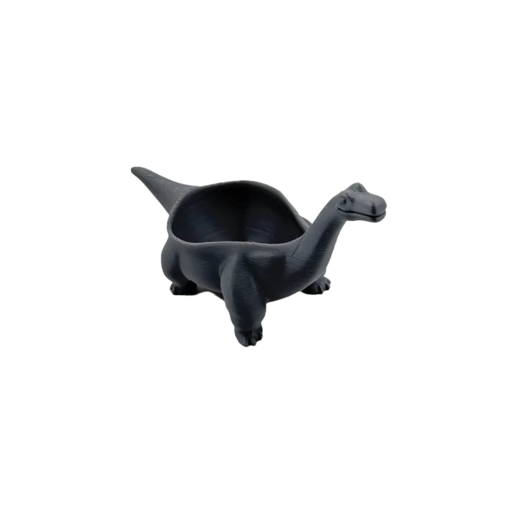 Pot de fleurs dinosaure imprimé en 3D multifonctionnel, décoration de bureau, mini pot de fleurs amu