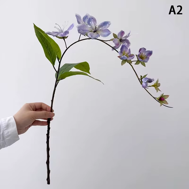 Fleurs artificielles suspendues au jasmin, fleurs décoratives en soie artificielle pour balcon, comm