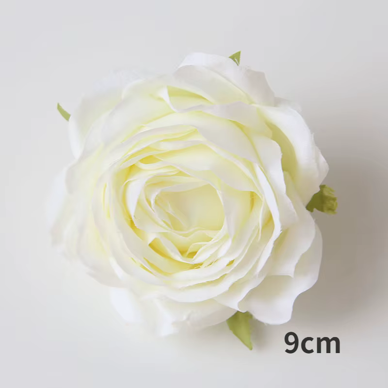 10 pièces Roses en soie fleur hortensia pivoine bricolage fleurs mur maison mariage décoration couro