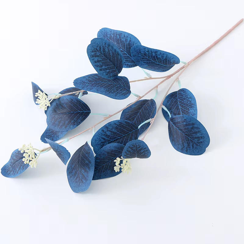 Feuille d'eucalyptus artificielle 3 Frok, feuille de pomme, décoration de plante verte pour mariage,