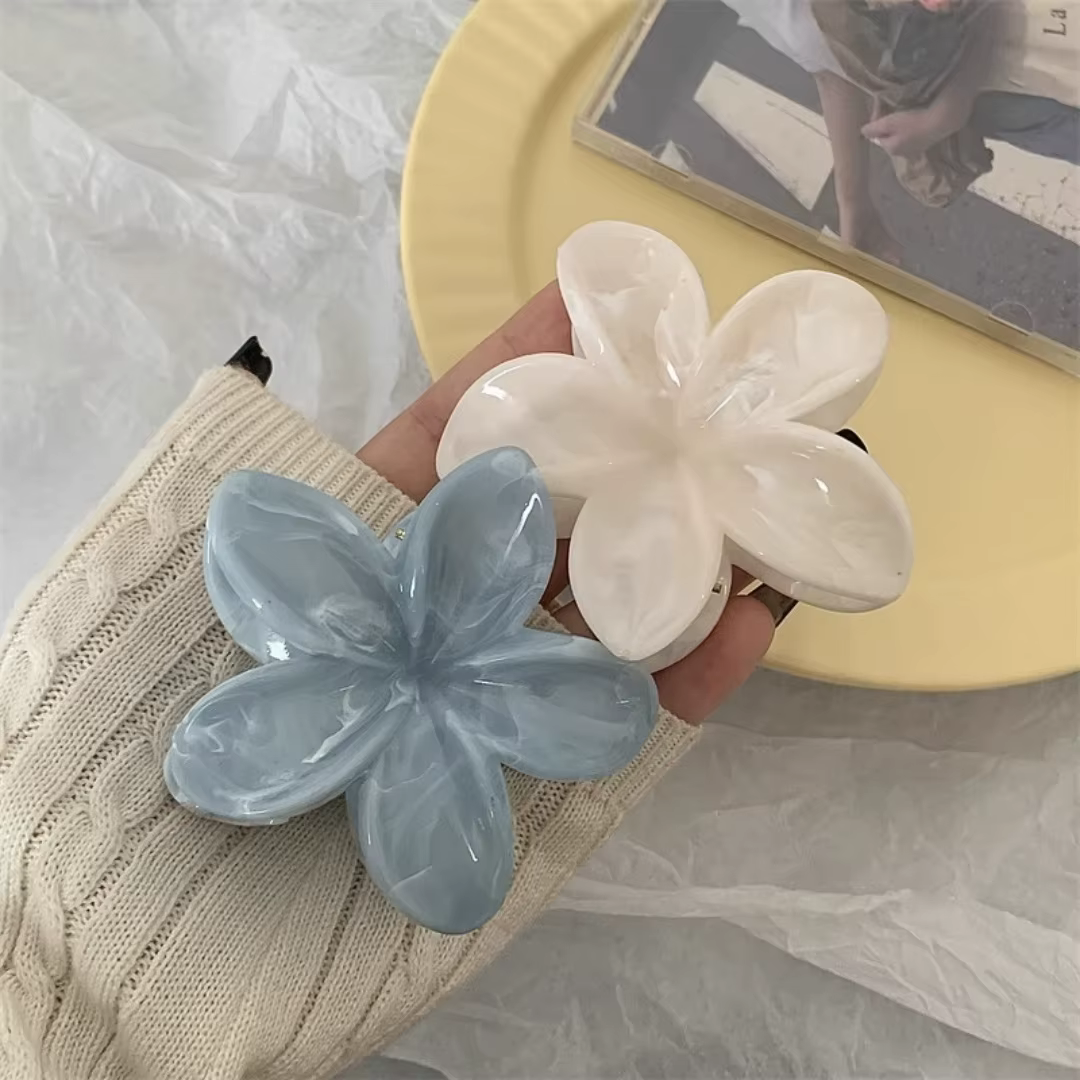 Tyrande – poignée de fleur émoussée, œuf frais et doux, disque arrière de la tête, pince à cheveux e