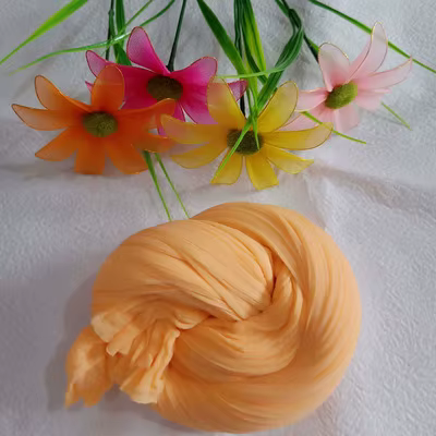 Nouveau! Fleurs en maille de couleur unie, 20 pièces/lot, matériaux en nylon, pour bricolage, livrai