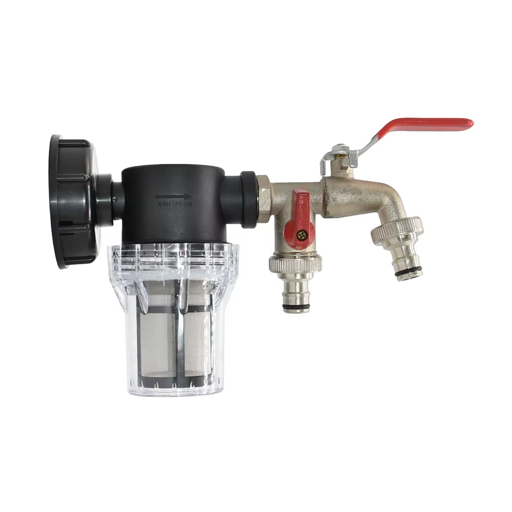Filtre d'arrosage 1/2 3/4 1 pouce pour adaptateur de robinet de réservoir IBC S60 tonnes Joint de ba