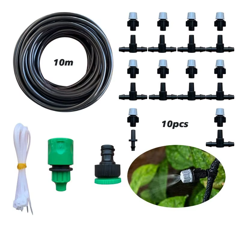 Nouvelle Irrigation 10 mètres 10 buses d'arrosage pulvérisateur d'eau brumisation brouillard système