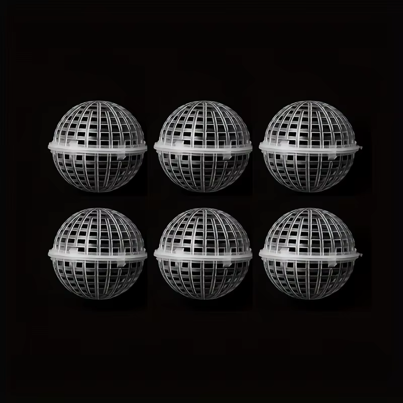 Boules de jardinières suspendues en plastique modernes, 6 pièces, avec trous de Drainage, accessoire