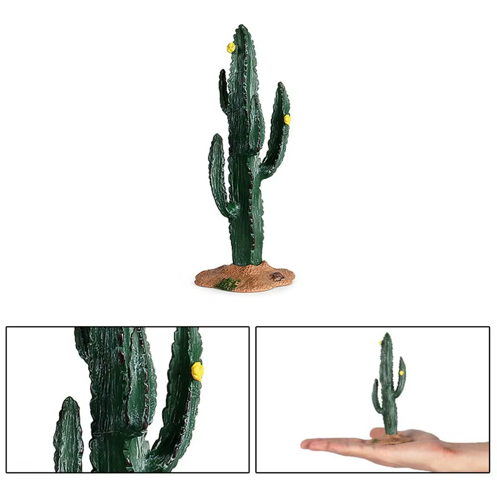 Modèles de Cactus artificiels en plastique, Micro paysage, bricolage, plante, arbre, Sculpture de pa