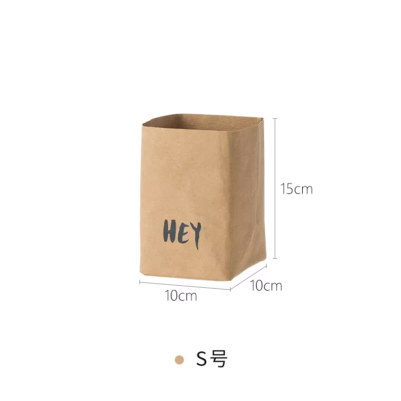 SHIMOYAMA – Pot de fleurs en papier Kraft, couvercle de Pot de plantes succulentes étanche, sac de r