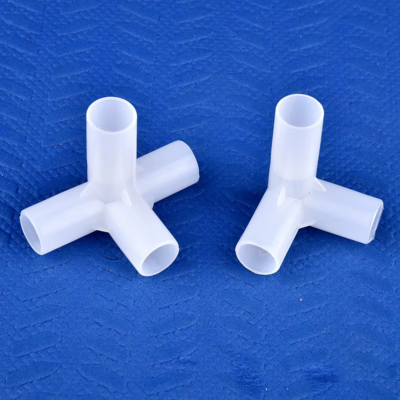 Connecteur de Support pour plantes, diamètre intérieur 9.8mm, adaptateur de tuyau à quatre voies, ra