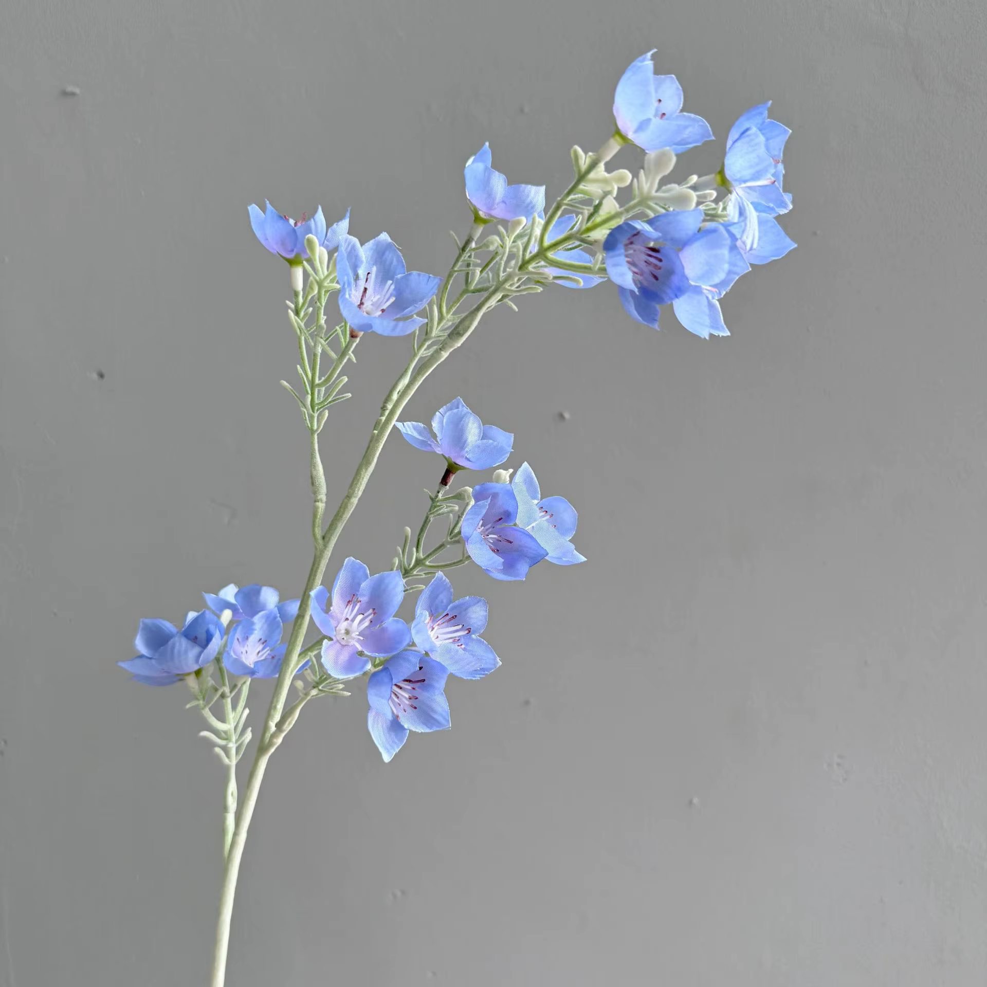 Lot de 6 fleurs artificielles en soie, lys de la vallée, pour arrangements floraux de mariage, décor