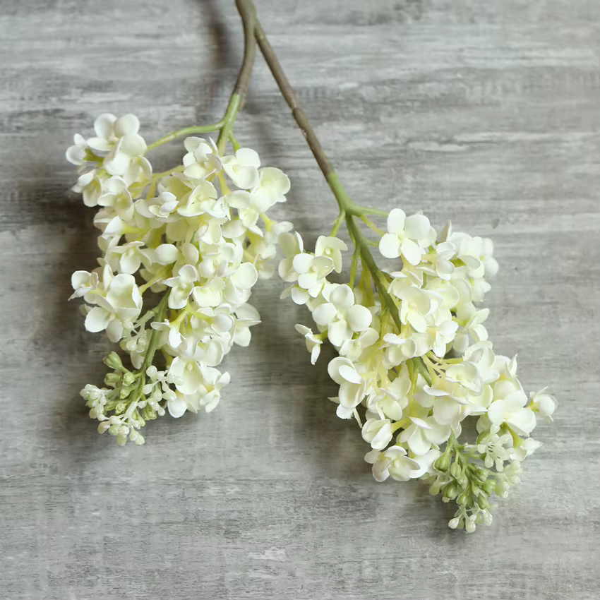 Hortensia Artificiel en Latex CAN ac, Faux 2 Fourcommuniste, Décoration de Mariage, Toucher Réel, ix