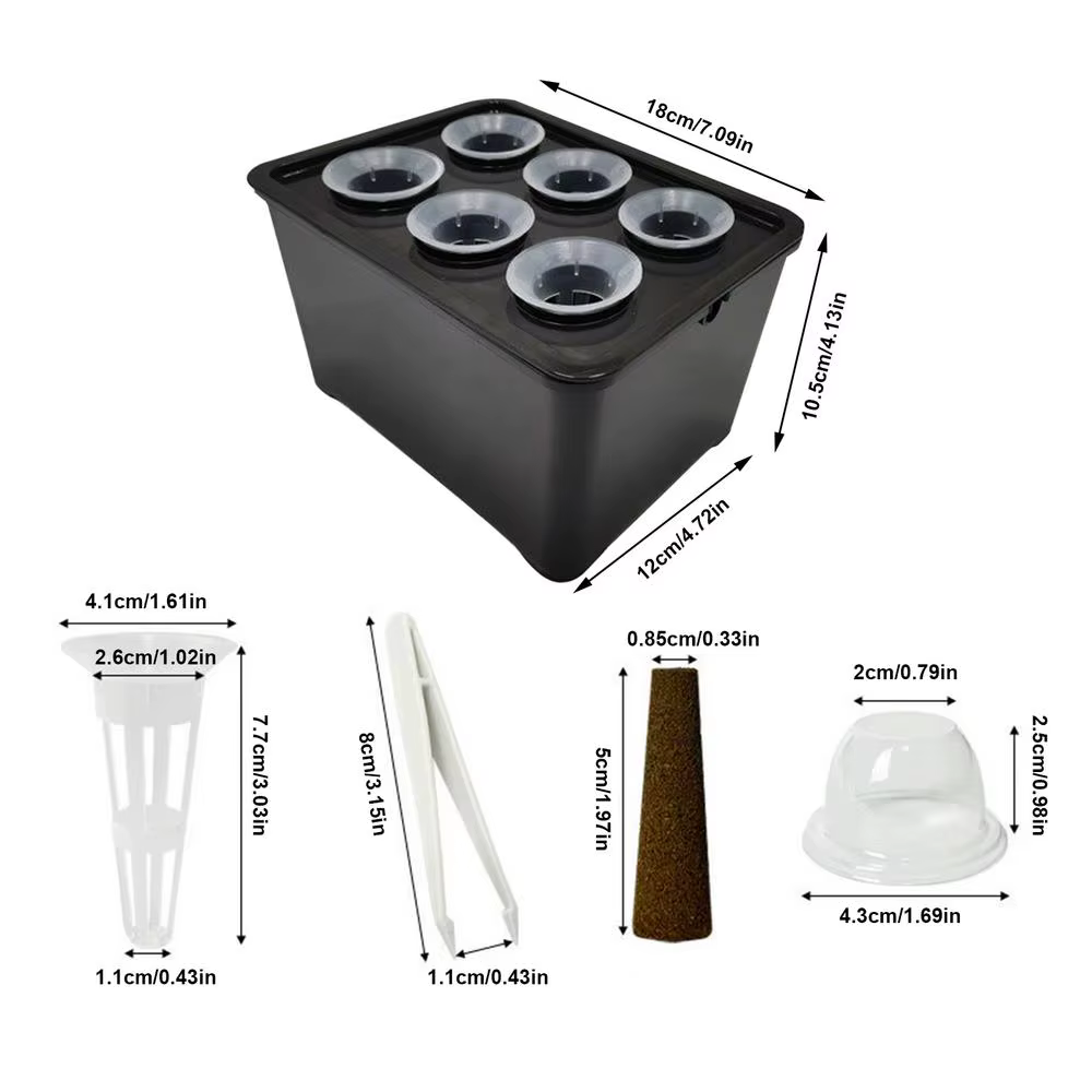 Système de culture hydroponique pour débutants, culture toute l'année, système de semis hydroponique