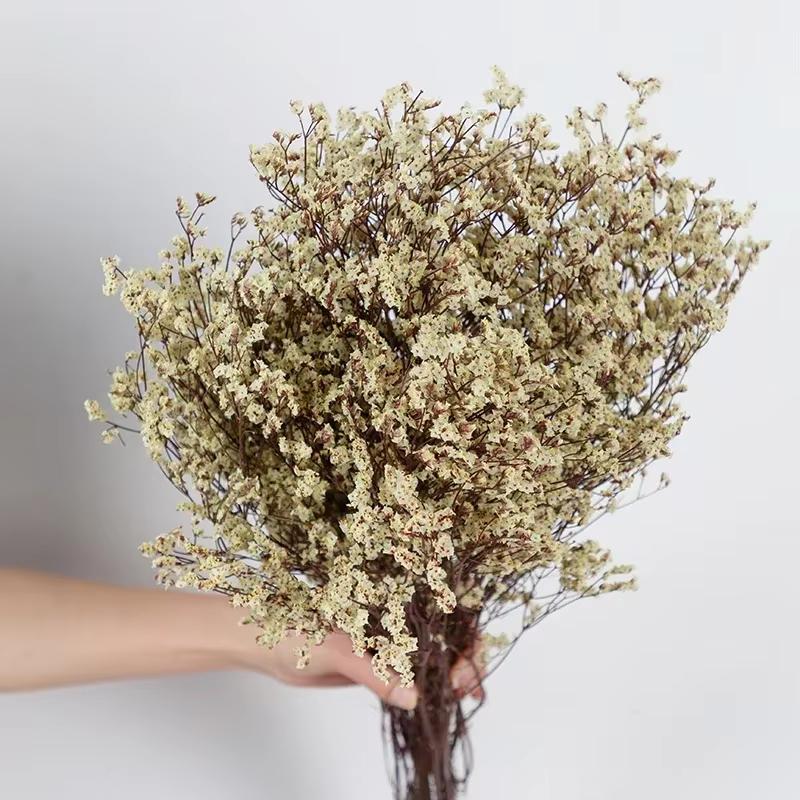 Bouquets d'herbe en cristal naturel de fleurs séchées, décoration de Table de mariage pour la maison
