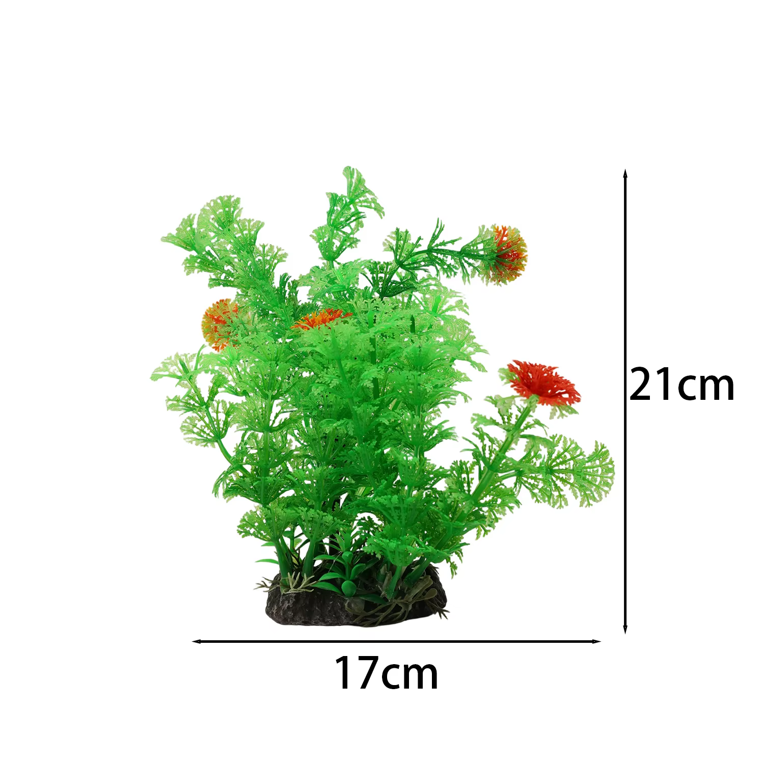 Plante de Simulation d'aquarium, décor artificiel, ornement d'herbe d'eau, bricolage, vert, Long sau