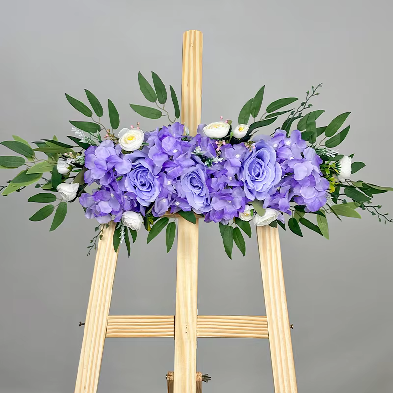 Fleurs Nucleanartificielles pour la décoration de mariage, arc de fleurs, fond de fleurs, mur de fle