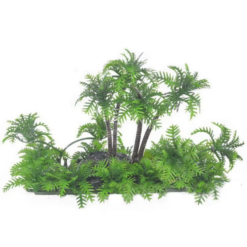 Plantes d'aquarium en plastique, décorations artificielles pour Aquarium, plantes aquatiques, herbe 
