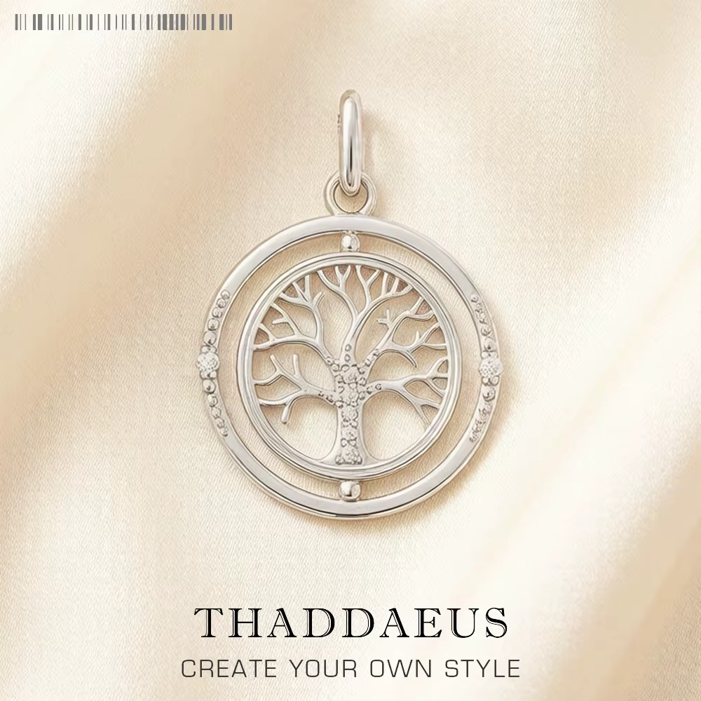 Pendentif arbre de vie en argent Sterling 925, bijoux fins, accessoires d'amour, cadeau romantique p