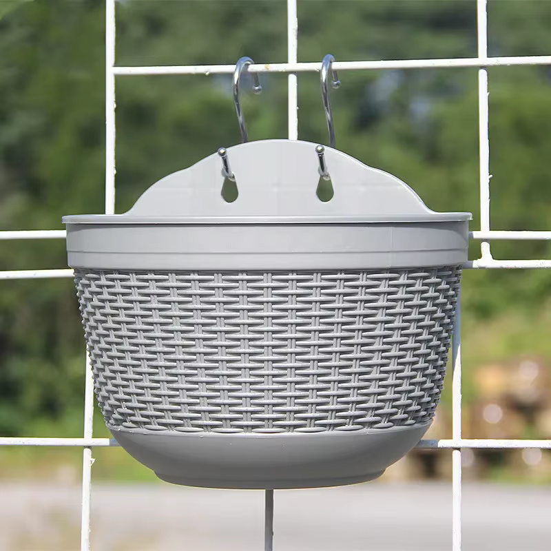 Paniers de plantes pratiques, crochets de jardin, Pots de fleurs, accessoires de plantation sur le t