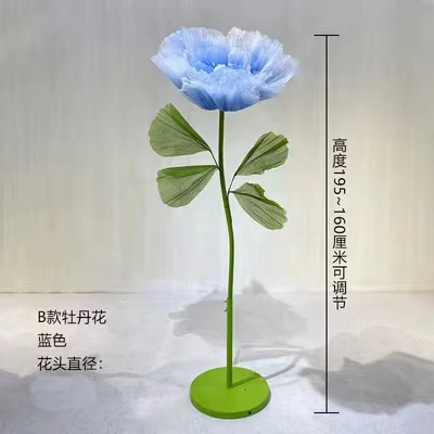 Fleurs artificielles en soie à ouverture et fermeture automatiques, décorations mécaniques pour mari