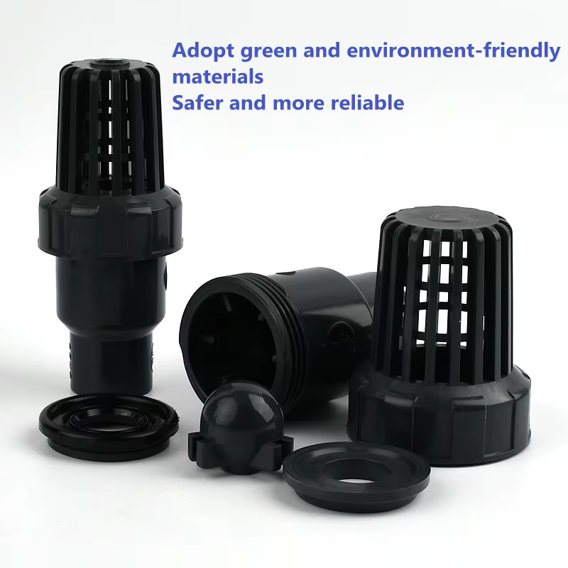 I.D 20 ~ 200mm vanne de fond UPVC avec pompe à eau de contrôle sortie d'entrée d'eau filtre UPVC Aqu