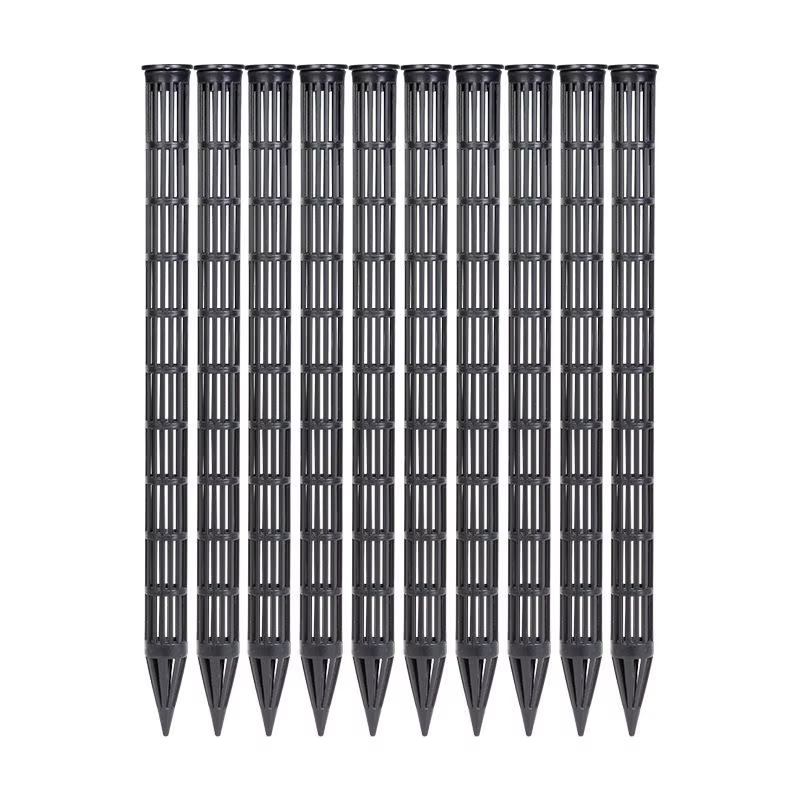 Nouveaux tubes d'aération pour plantes, 10 pièces, tubes d'insertion pour jardinières, tubes de vent