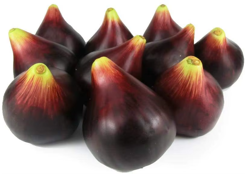 Figues aux fruits artificiels, paquet de 10 pièces, modèle de fruits pour la décoration de la maison