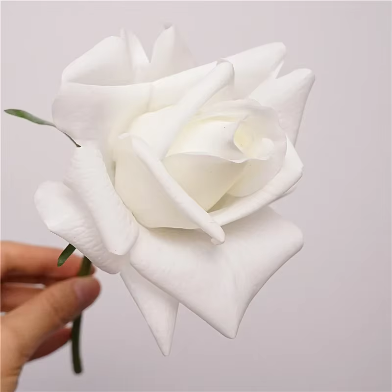 Roses artificielles hydratantes au toucher réel, 10 pièces, décoration de mariage, Arrangement flora